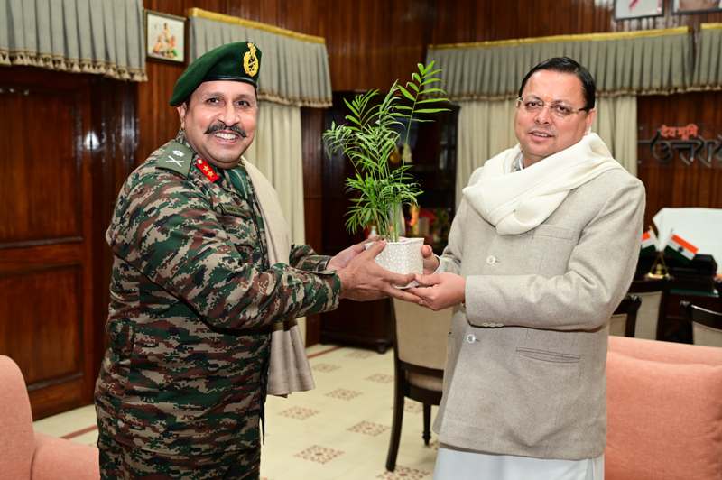 मुख्यमंत्री धामी से मिले मेजर जनरल मनोज तिवारी, अग्निपथ योजना को लेकर हुई विस्तृत चर्चा