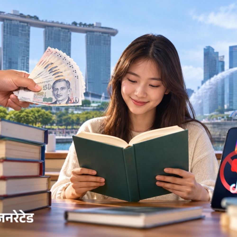 रील्स की लत से निपटने के लिए सिंगापुर का अनोखा मास्टरस्ट्रोक: अब किताब पढ़ने के मिलेंगे नकद इनाम